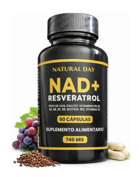 ✨ El Rejuvenecedor del Momento | Resveratrol + NAD