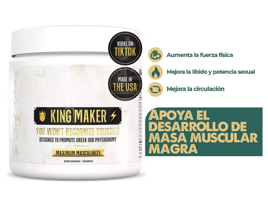 KING MAKER | Suplemento Masculino 13 en 1